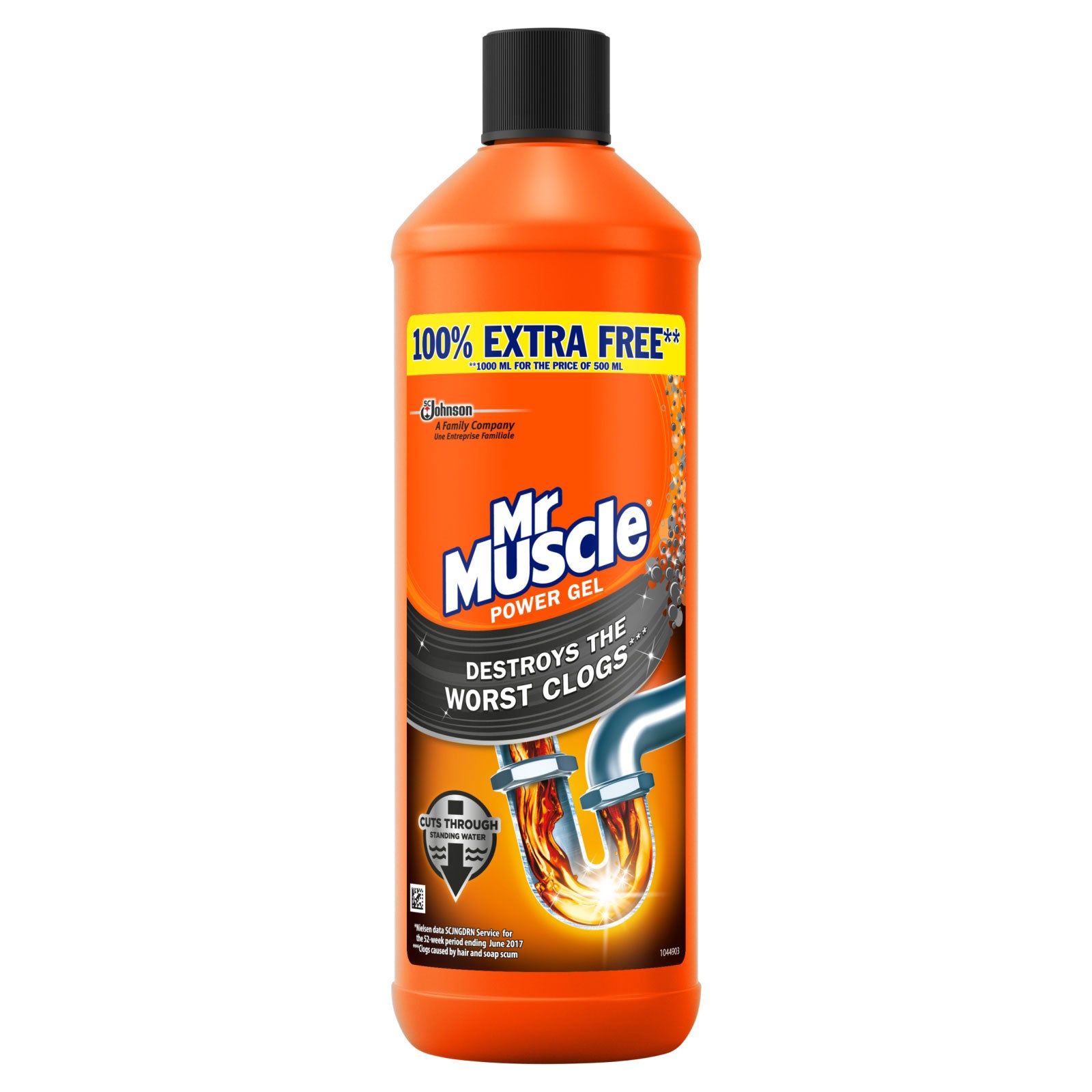 Mr Muscle Power Gel Drain Unblocker 1L | Affordable & Durable - Product Image Mr Muscle Power Gel Drain Unblocker 1L | Affordable & Durable - Product Image